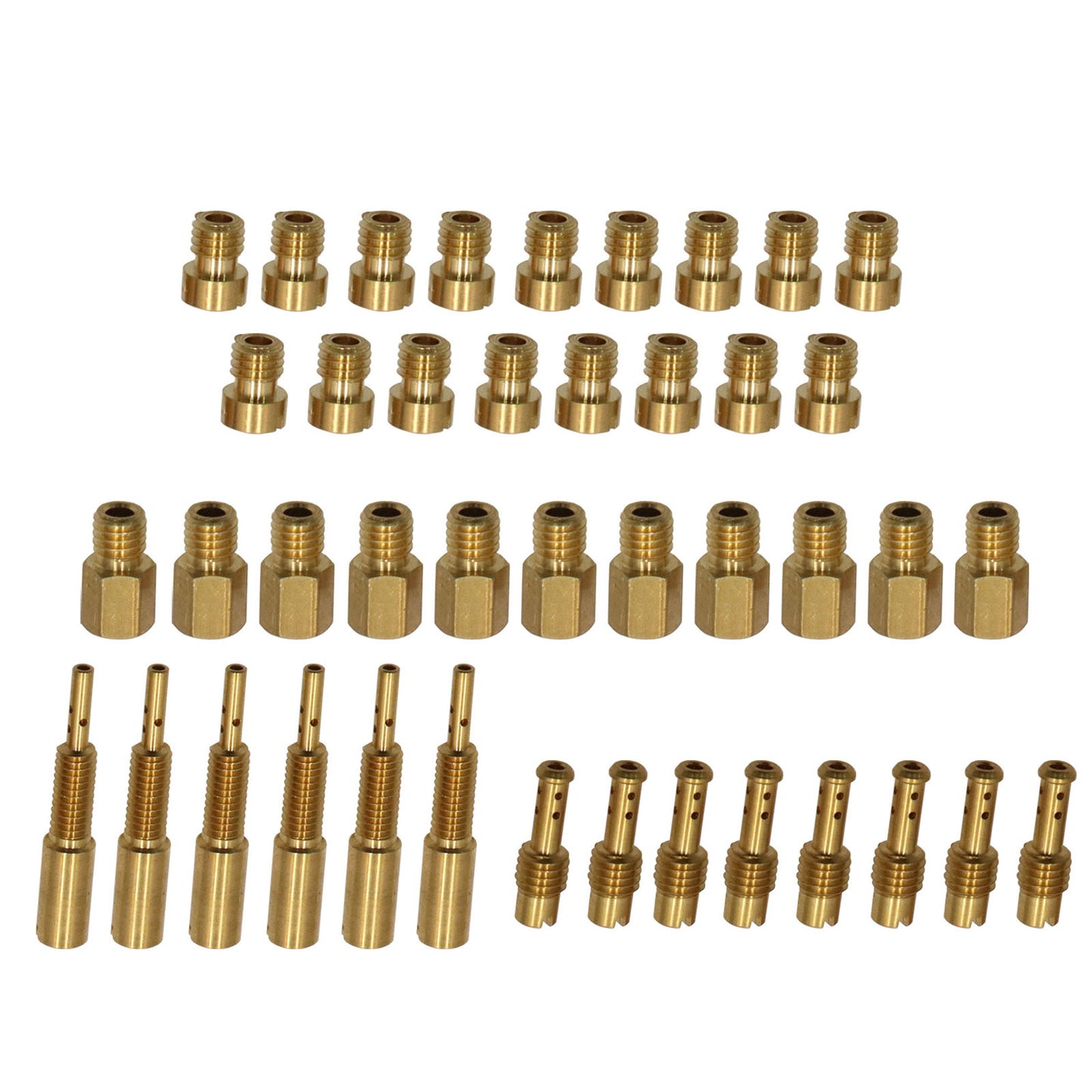 42Pcs Carburetor Jet Kit For Mikuni Main N100.604 VM28/486 VM4/042 VM22/210 USA