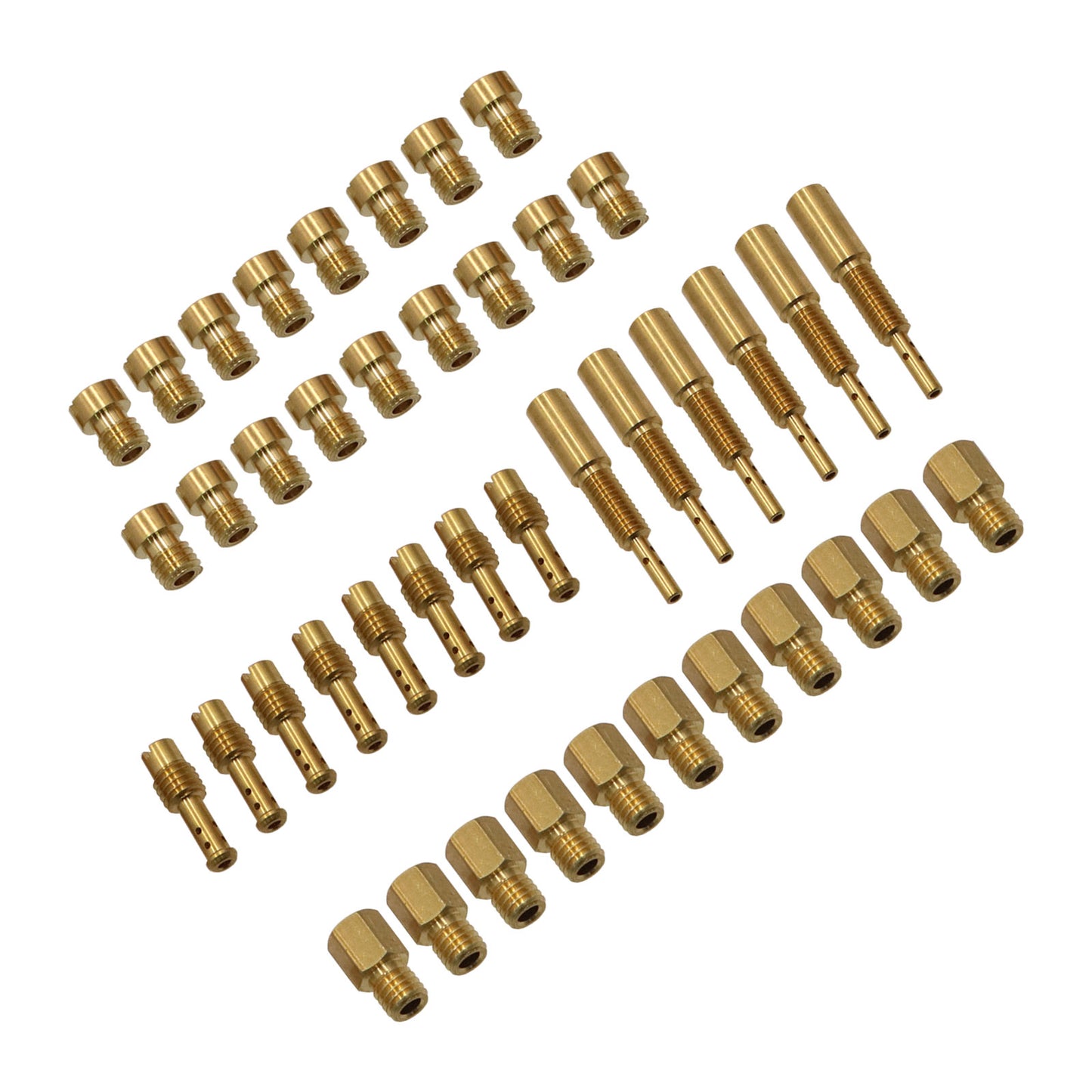 42Pcs Carburetor Jet Kit For Mikuni Main N100.604 VM28/486 VM4/042 VM22/210 USA