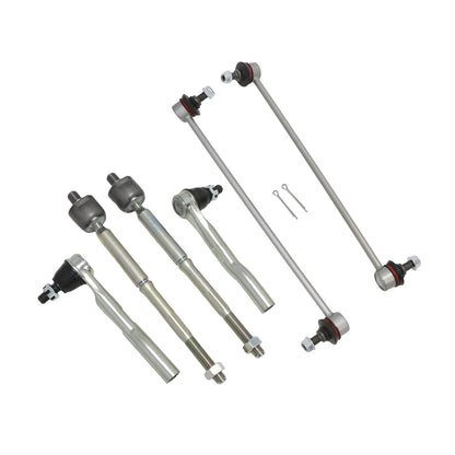 6X Front Stabilizer sway bars, Outer+ Inner Tie Rod Ends For Honda HR-V 16-2022