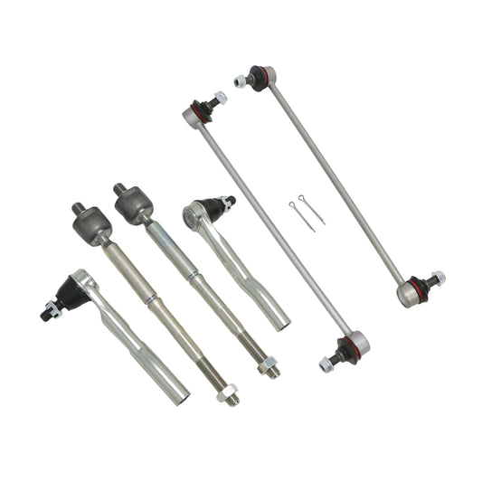 6X Front Stabilizer sway bars, Outer+ Inner Tie Rod Ends For Honda HR-V 16-2022