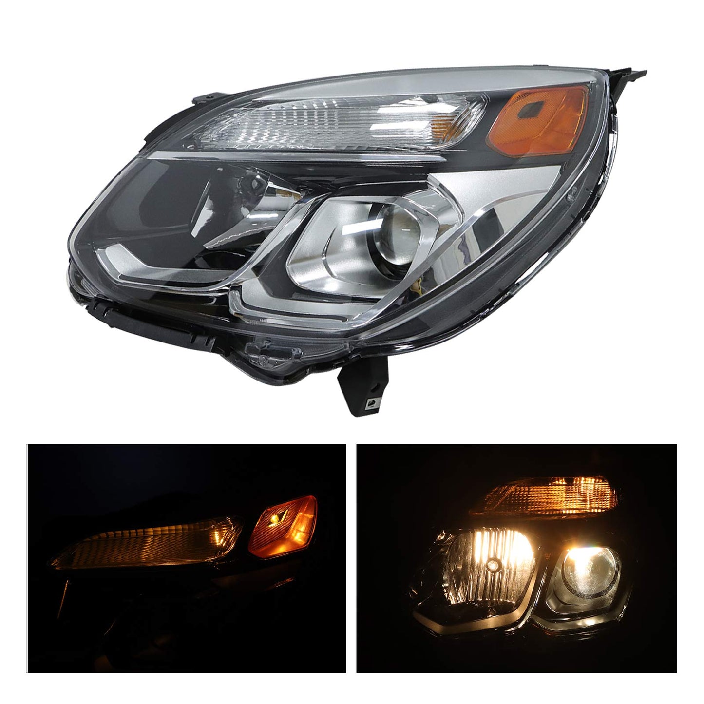 for 2016 2017 Chevy Equinox Left Halogen Headlight Assembly