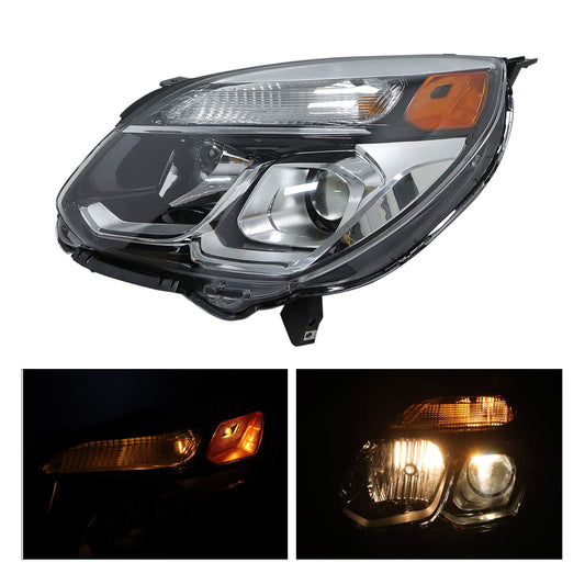 for 2016 2017 Chevy Equinox Left Halogen Headlight Assembly