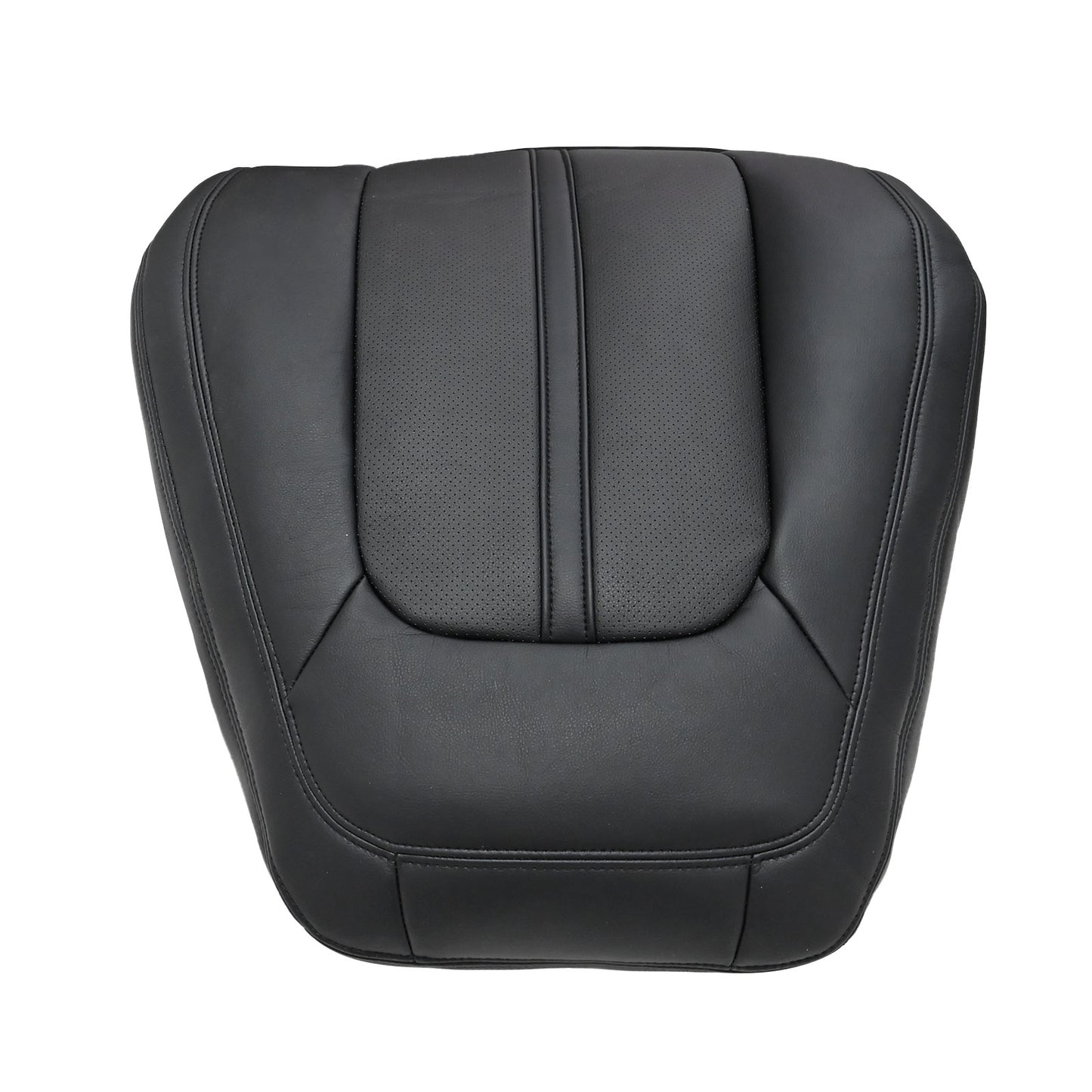 Replacement Fits 2017-2020 Lincoln MKZ Driver Back Perforated Black Seat Cover