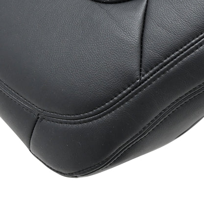 Replacement For 2017-2020 Lincoln MKZ Passenger Back Perforated Black Seat Cover