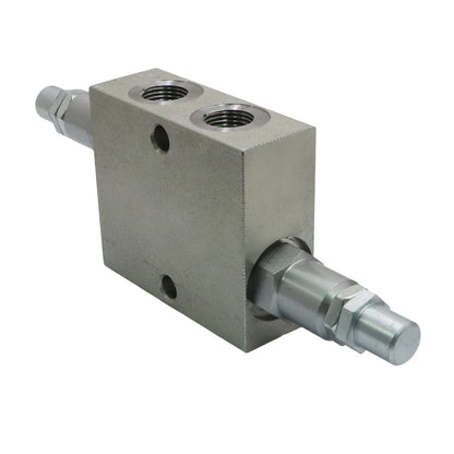 For Dual Crossover Hydraulic Relief Cushion Valve 3/8 NPT Ports 12 GPM Max Flow