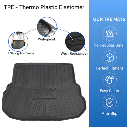 TPE Rear Cargo Trunk Liner Cover For 2009-2015 Mercedes-Benz GLK-Class X204 New