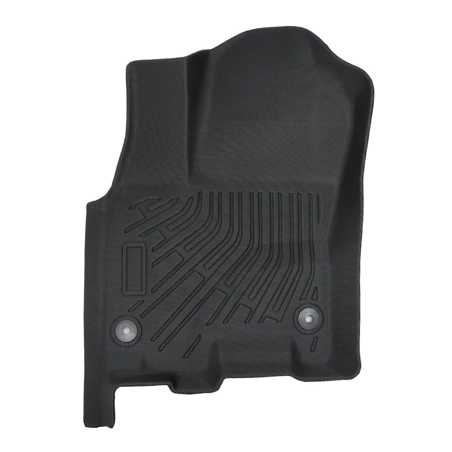 3D Floor Mats Liners TPE For 2025 Dodge Ram 1500 Quad Cab Bench Seat Black 3PCS