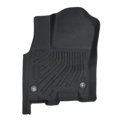 3D Floor Mats Liners TPE For 2025 Dodge Ram 1500 Quad Cab Bench Seat Black 3PCS