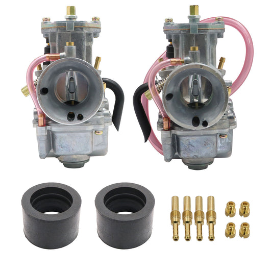 2 Set Carburetor Carb Fits for 28mm Yamaha Banshee 350 YFZ350 1987-2006
