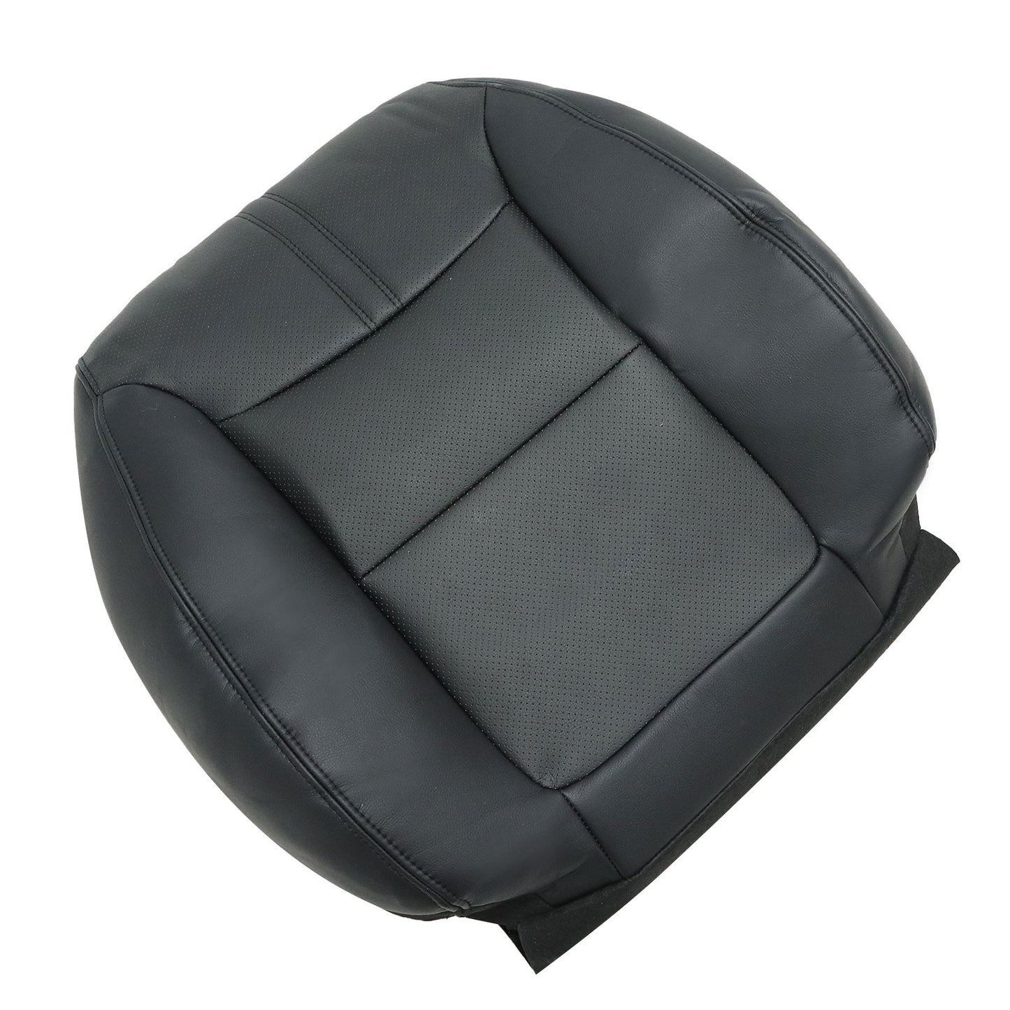 Fits 2011-2012 Kia Sorento Driver Top Replacement Leather Seat Cover Black