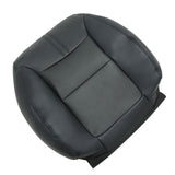 Fits 2011-2012 Kia Sorento Driver Top Replacement Leather Seat Cover Black