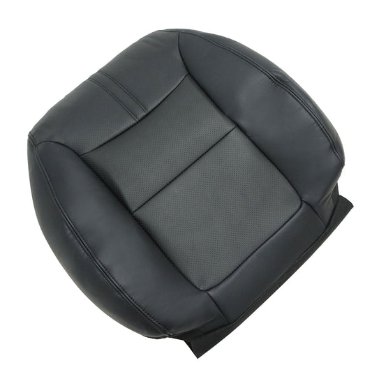 Fits 2011-2012 Kia Sorento Driver Top Replacement Leather Seat Cover Black