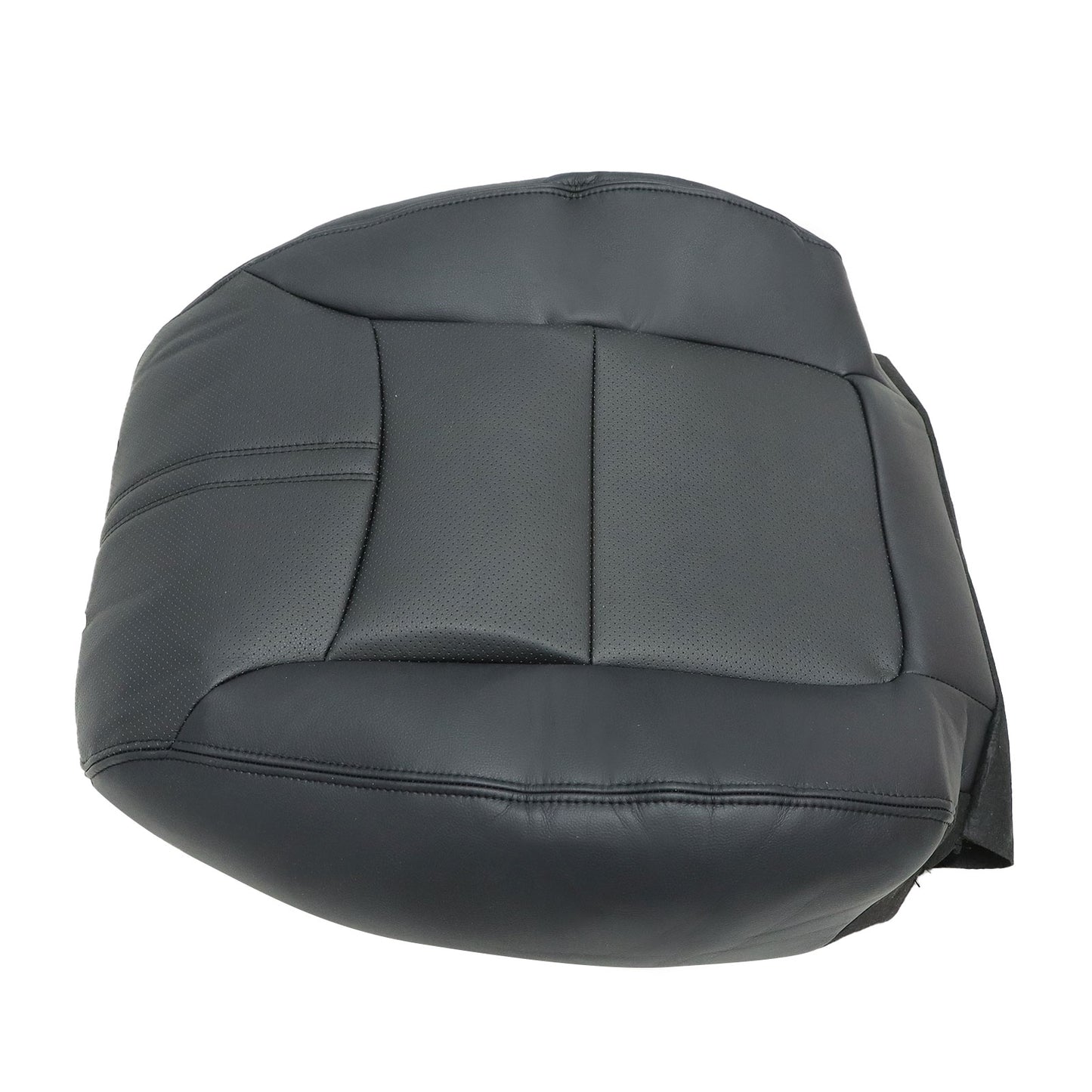 Fits 2011-2012 Kia Sorento Driver Top Replacement Leather Seat Cover Black
