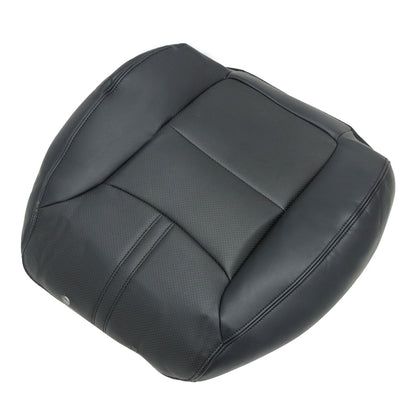 Fits 2011-2012 Kia Sorento Driver Top Replacement Leather Seat Cover Black