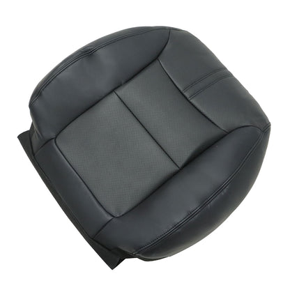 Fits 2011-2012 Kia Sorento Passenger Top Replacement Leather Seat Cover Black