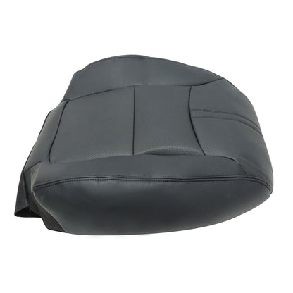 Fits 2011-2012 Kia Sorento Passenger Top Replacement Leather Seat Cover Black