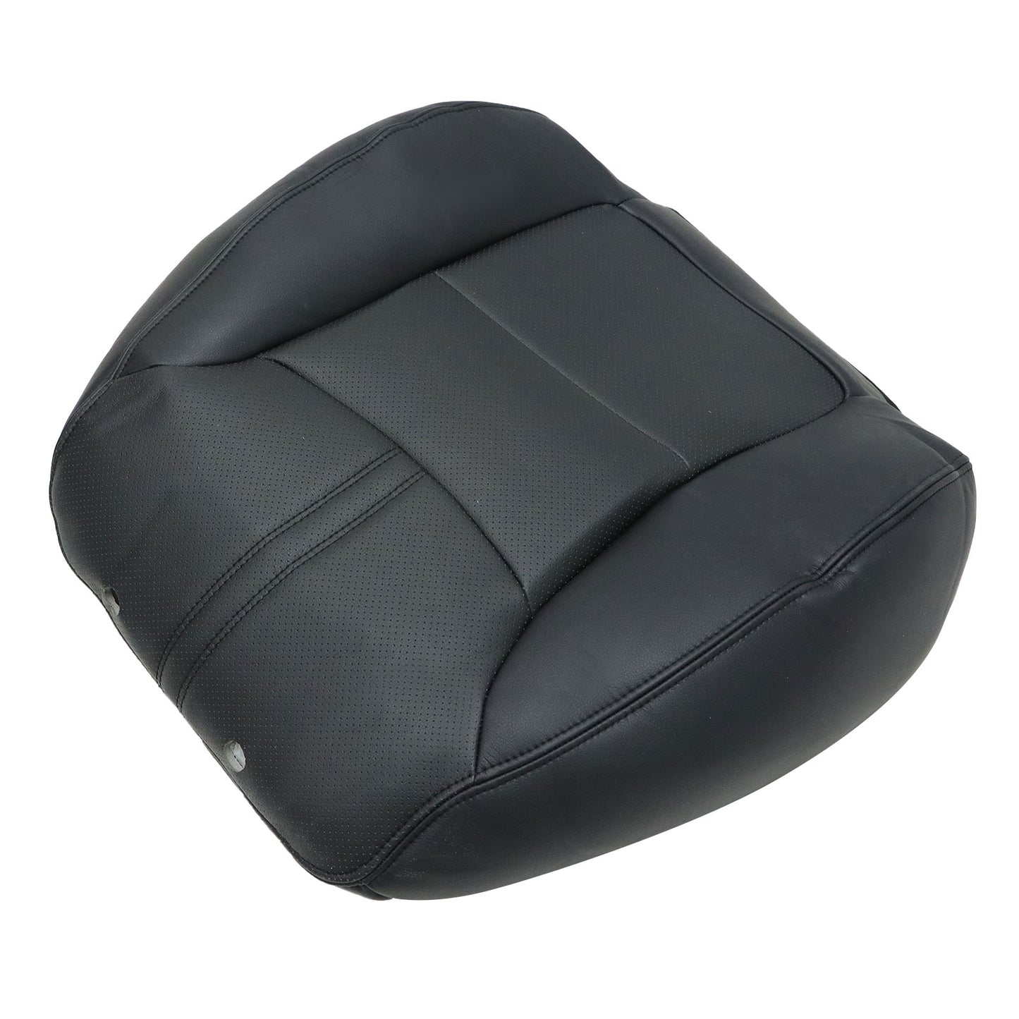 Fits 2011-2012 Kia Sorento Passenger Top Replacement Leather Seat Cover Black