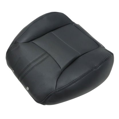 Fits 2011-2012 Kia Sorento Passenger Top Replacement Leather Seat Cover Black