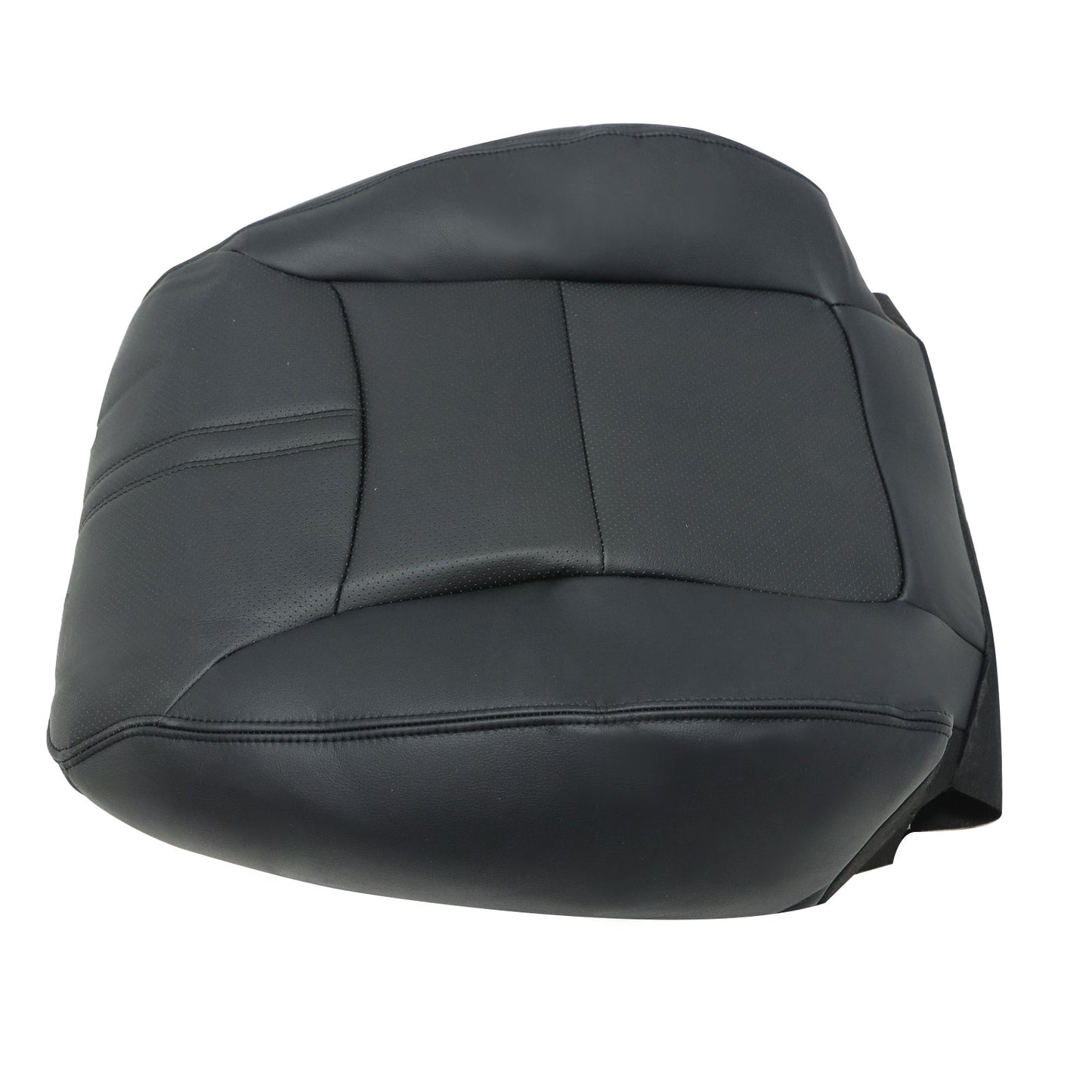 Fits 2011-2012 Kia Sorento Passenger Top Replacement Leather Seat Cover Black