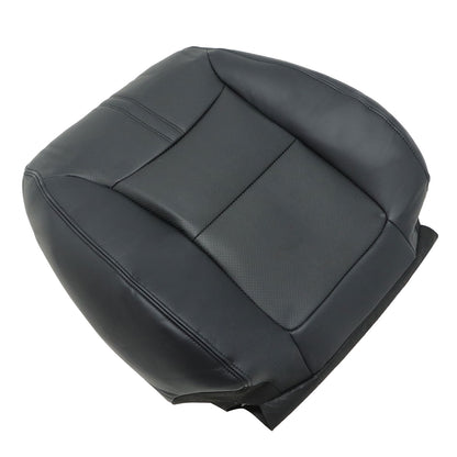 Fits 2011-2012 Kia Sorento Passenger Top Replacement Leather Seat Cover Black