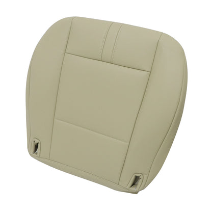 2003-2010 For BMW X3 Driver Bottom Replacement Leather Seat Cover Sand Beige