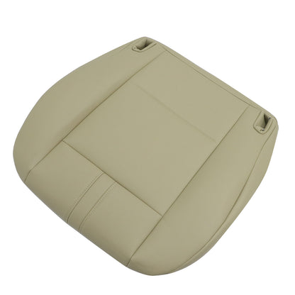 2003-2010 For BMW X3 Driver Bottom Replacement Leather Seat Cover Sand Beige