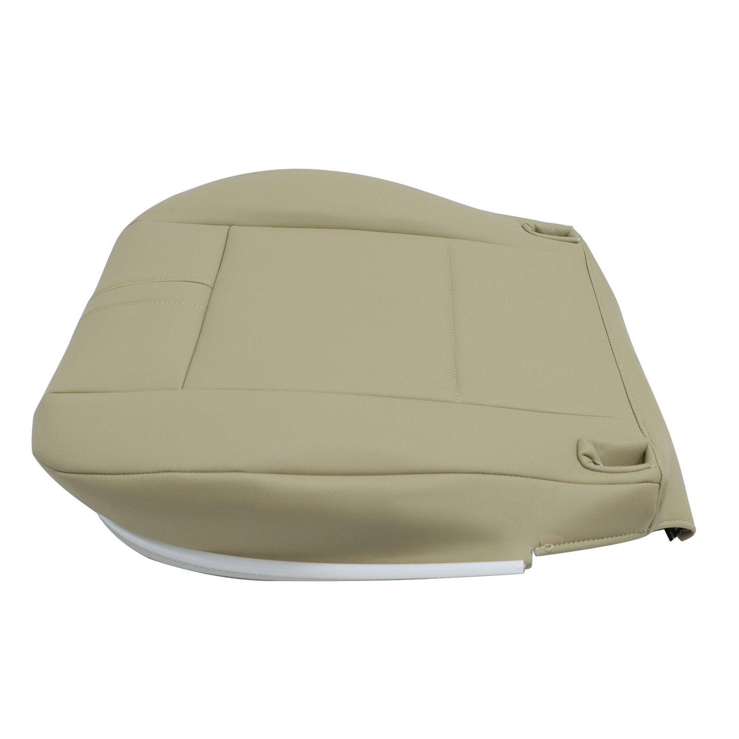 2003-2010 For BMW X3 Driver Bottom Replacement Leather Seat Cover Sand Beige