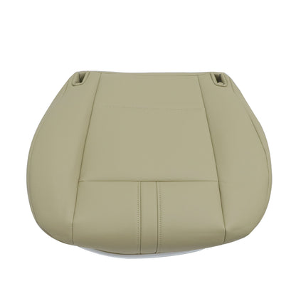 2003-2010 For BMW X3 Driver Bottom Replacement Leather Seat Cover Sand Beige