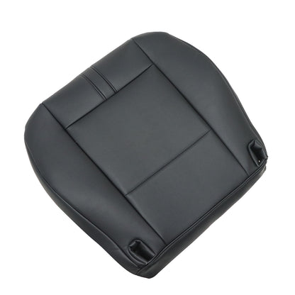 2003-2010 For BMW X3 Left Driver Bottom Replacement Leather Seat Cover Black
