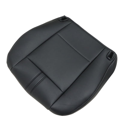2003-2010 For BMW X3 Left Driver Bottom Replacement Leather Seat Cover Black
