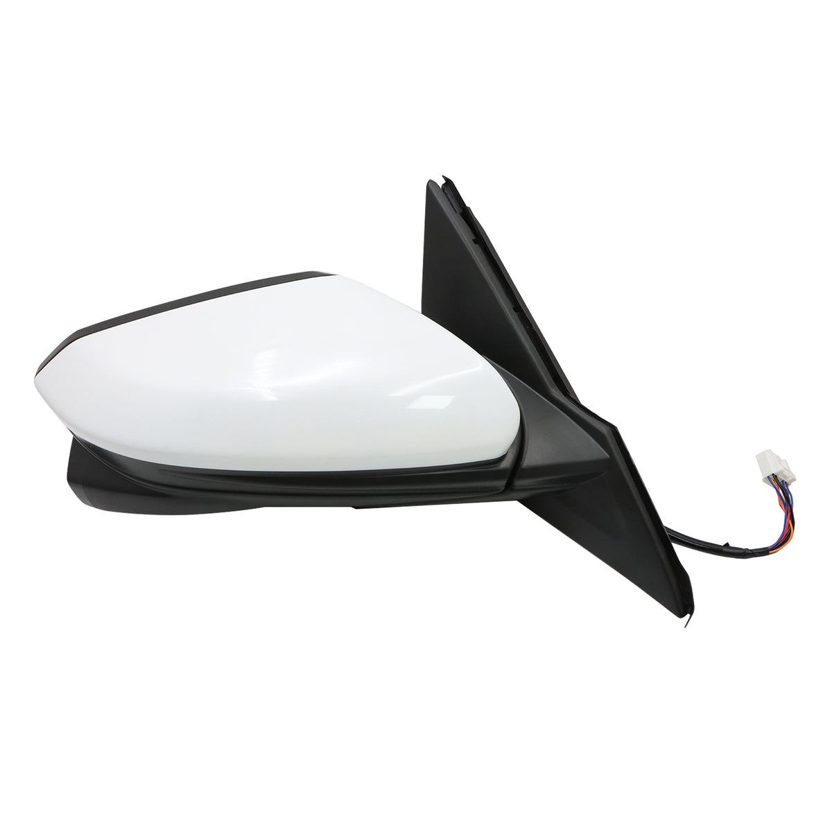 Side Mirror For Honda Civic 2016-2021 HO1327107 White Right/Passenger W/ Camera