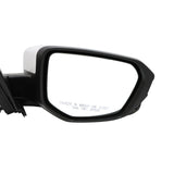 Side Mirror For Honda Civic 2016-2021 HO1327107 White Right/Passenger W/ Camera