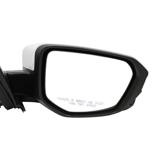 Side Mirror For Honda Civic 2016-2021 HO1327107 White Right/Passenger W/ Camera