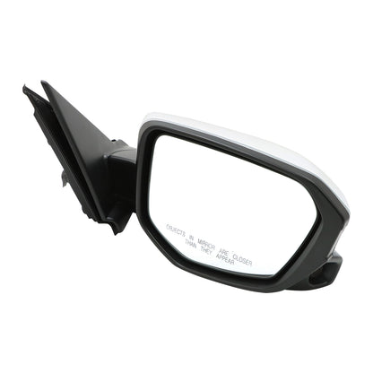 Side Mirror For Honda Civic 2016-2021 HO1327107 White Right/Passenger W/ Camera