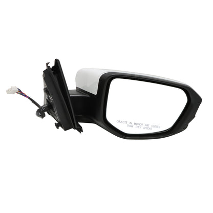 Side Mirror For Honda Civic 2016-2021 HO1327107 White Right/Passenger W/ Camera