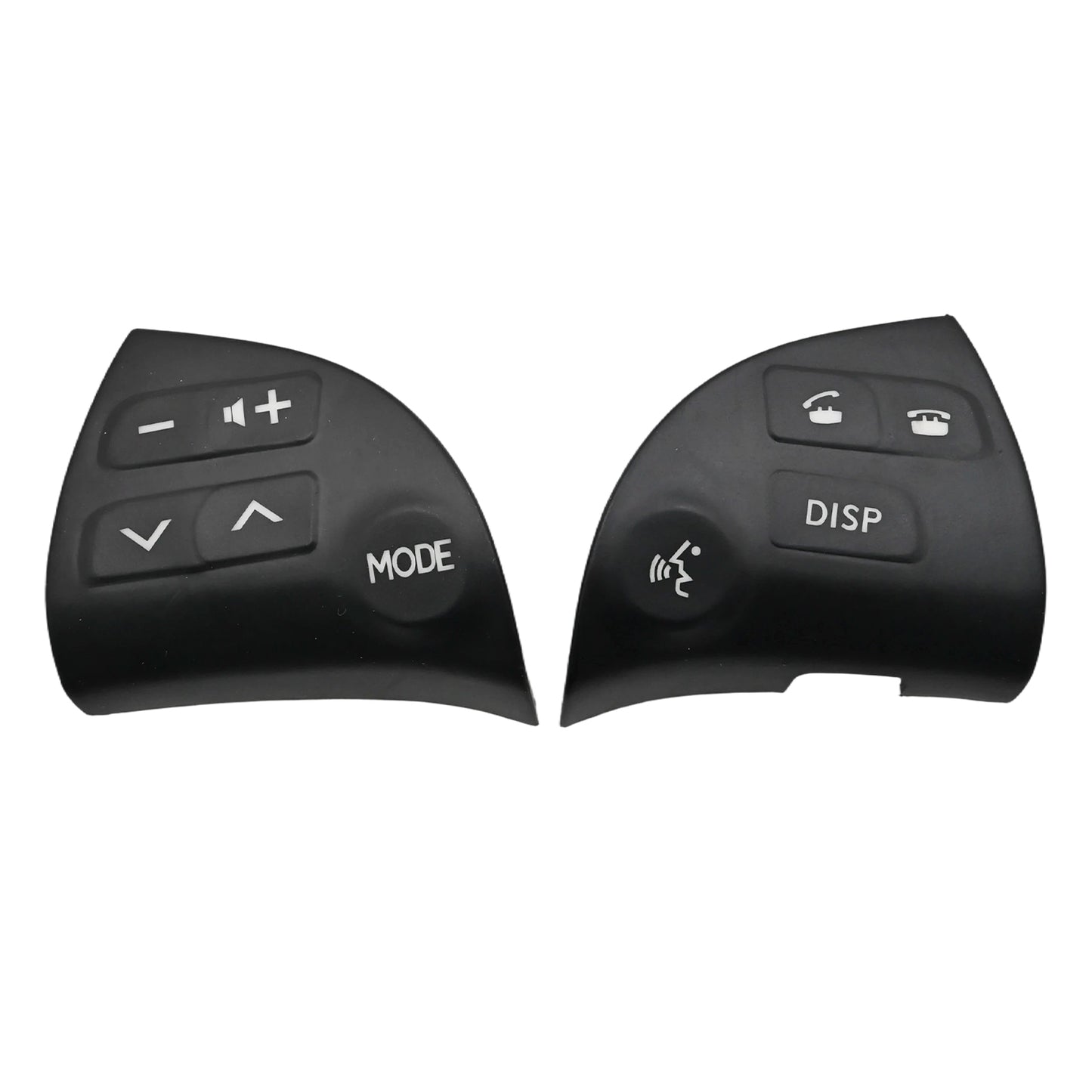 84250-33190-C0 For Lexus ES350 2006-12 Steering Wheel Control Black Button Cover