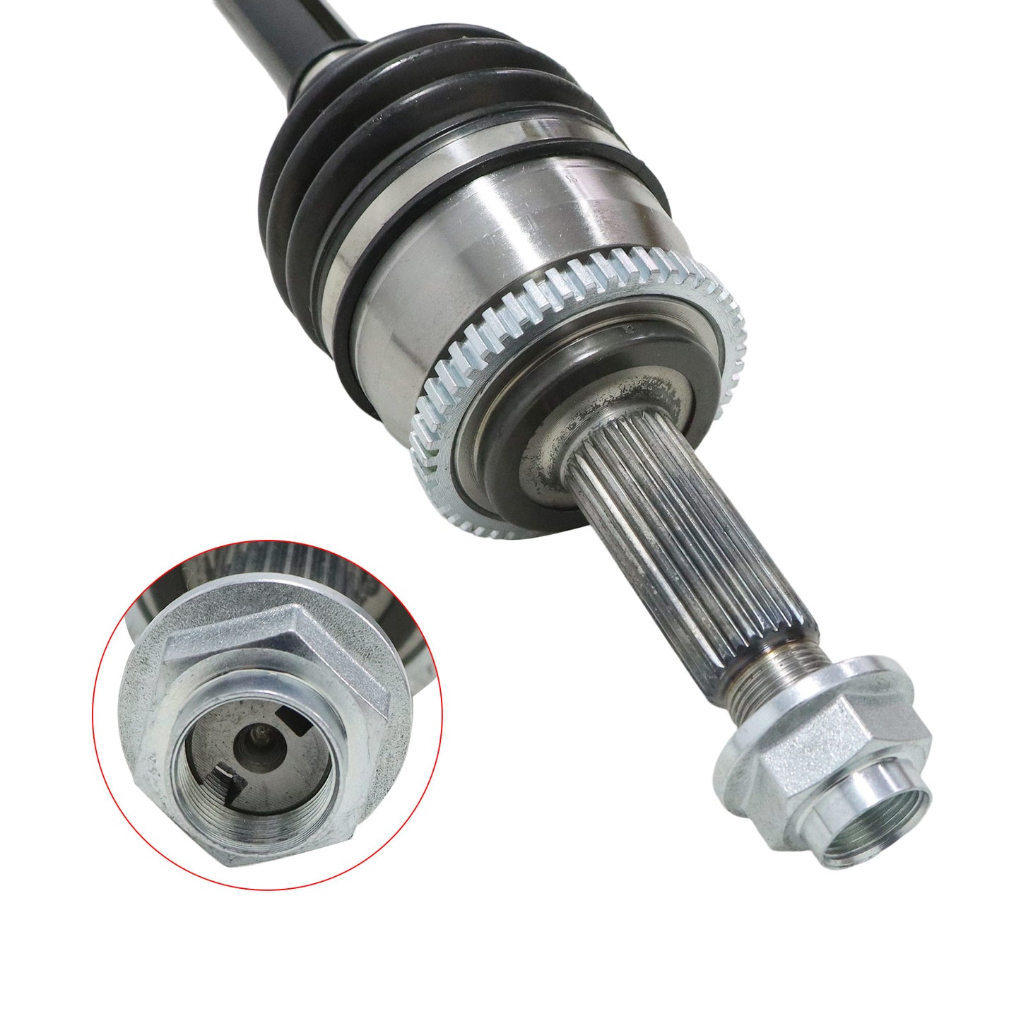 Front Pair CV Axle Shaft For 2015 16 Hyundai Accent 1.6L Automatic Only FWD