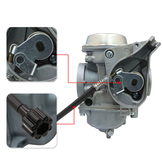 High quality Carburetor With Kit For Arctic Cat 375 400 2x4 4x4 2002 2003