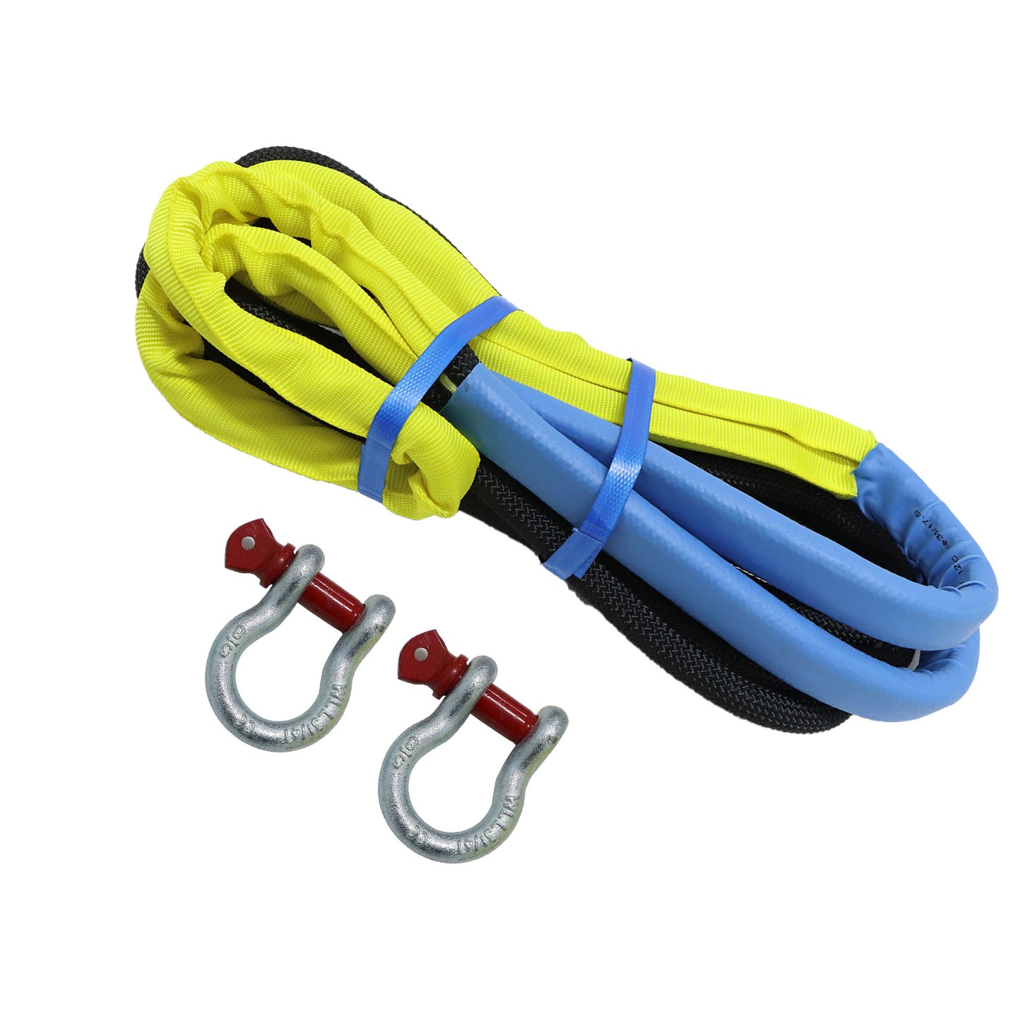 Heavy Duty Tow Rope 30580 LBS 1inchx20ft Snatch Strap For SUV light Truck ATV Car