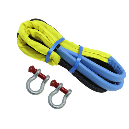 Heavy Duty Tow Rope 30580 LBS 1inchx20ft Snatch Strap For SUV light Truck ATV Car