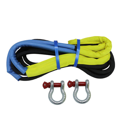 Heavy Duty Tow Rope 30580 LBS 1inchx20ft Snatch Strap For SUV light Truck ATV Car