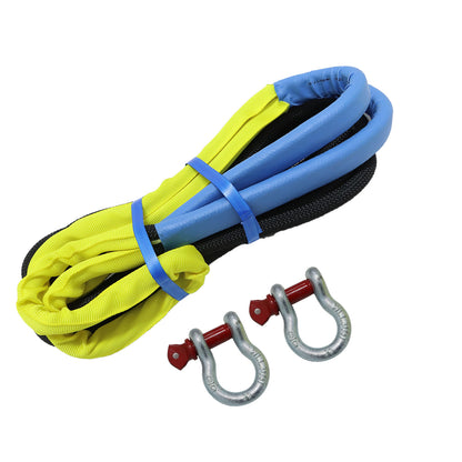 Heavy Duty Tow Rope 30580 LBS 1inchx20ft Snatch Strap For SUV light Truck ATV Car