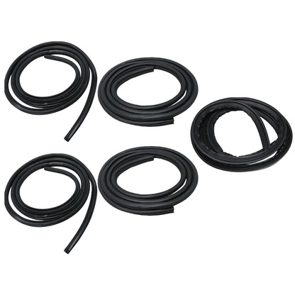 5pcs Rubber Seal Weatherstrip Set Doors & Liftgate for Jeep Grand Cherokee WJ