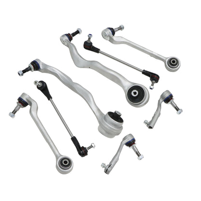 8PCS For BMW 1 3 Series F20 F30 Front Suspension Lower Control Arm Sway Bar Kit