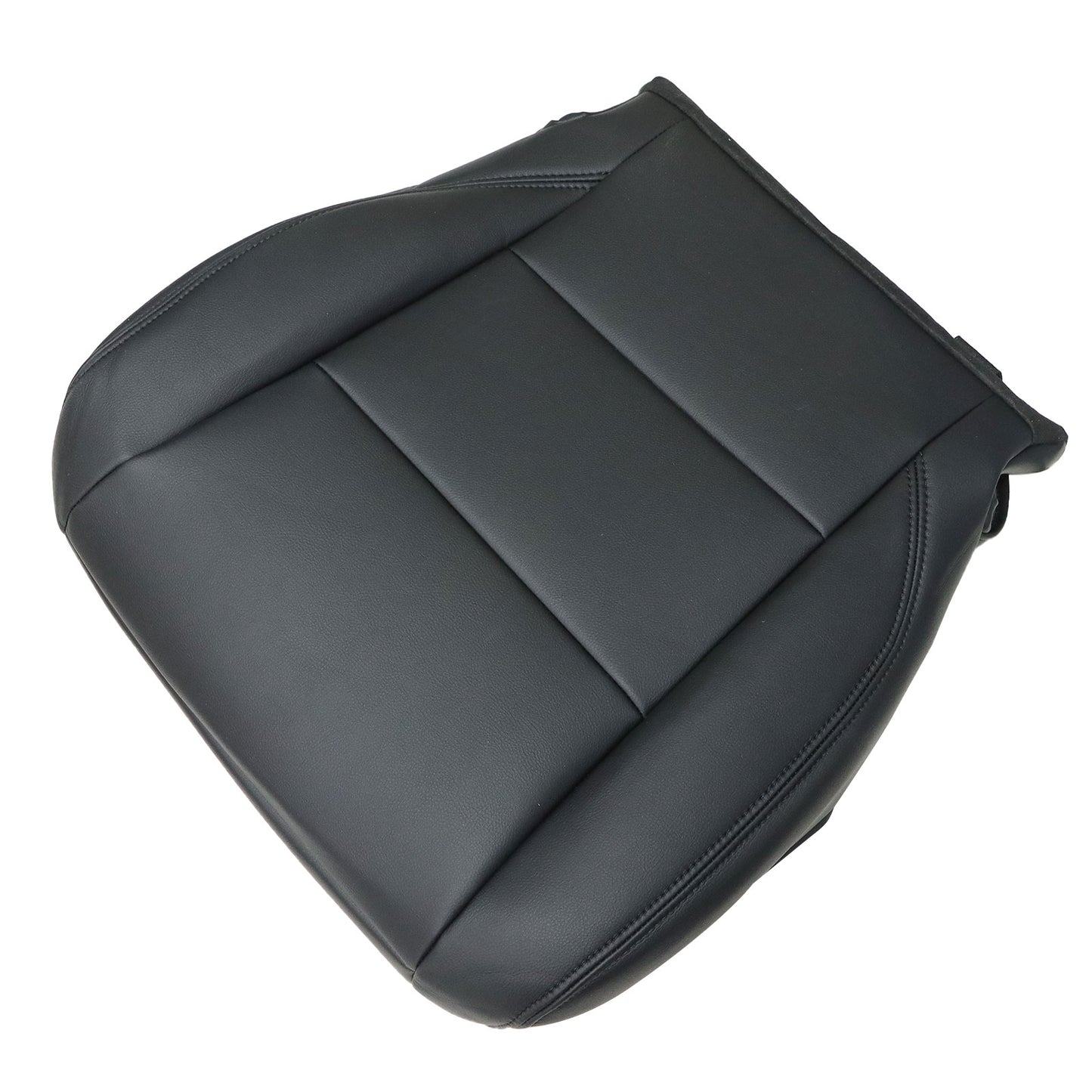 Replacement Type 2017 For Toyota Sienna Front Driver Bottom Seat Cover Black