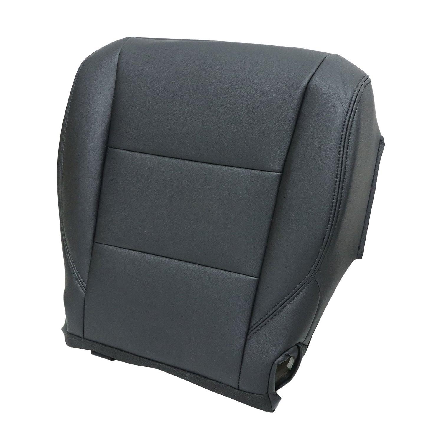 Replacement Type 2017 For Toyota Sienna Front Driver Bottom Seat Cover Black
