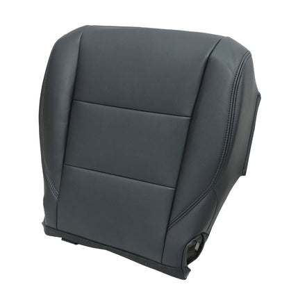 Replacement Type 2017 For Toyota Sienna Front Driver Bottom Seat Cover Black