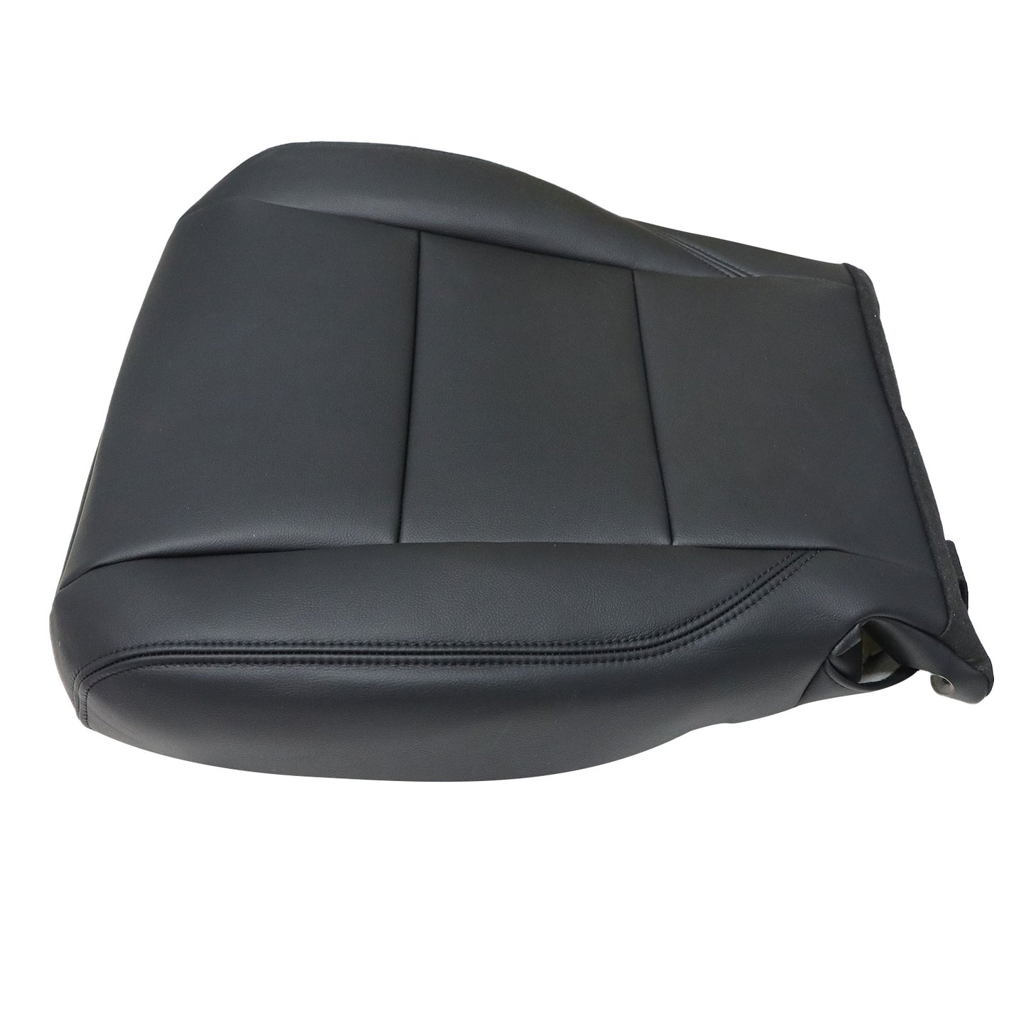 Replacement Type 2017 For Toyota Sienna Front Driver Bottom Seat Cover Black