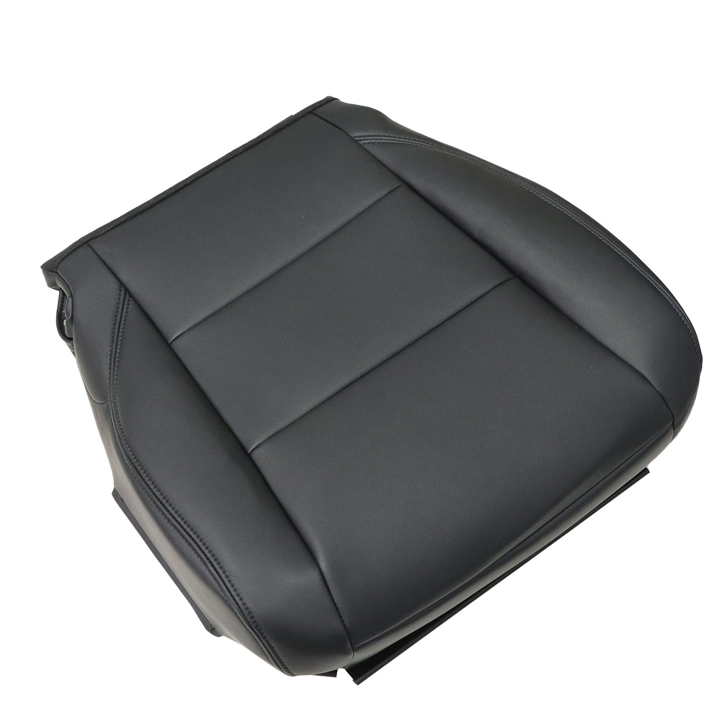 Replacement Type 2017 For Toyota Sienna Front Driver Bottom Seat Cover Black