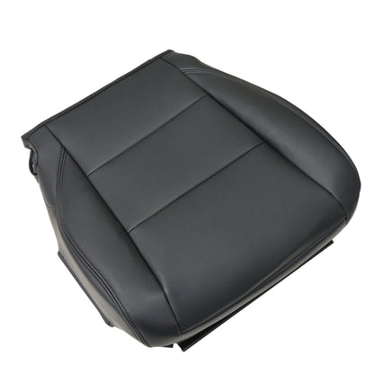 Replacement Type 2017 For Toyota Sienna Front Driver Bottom Seat Cover Black